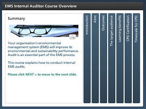 EMS Internal Auditor Course Overview